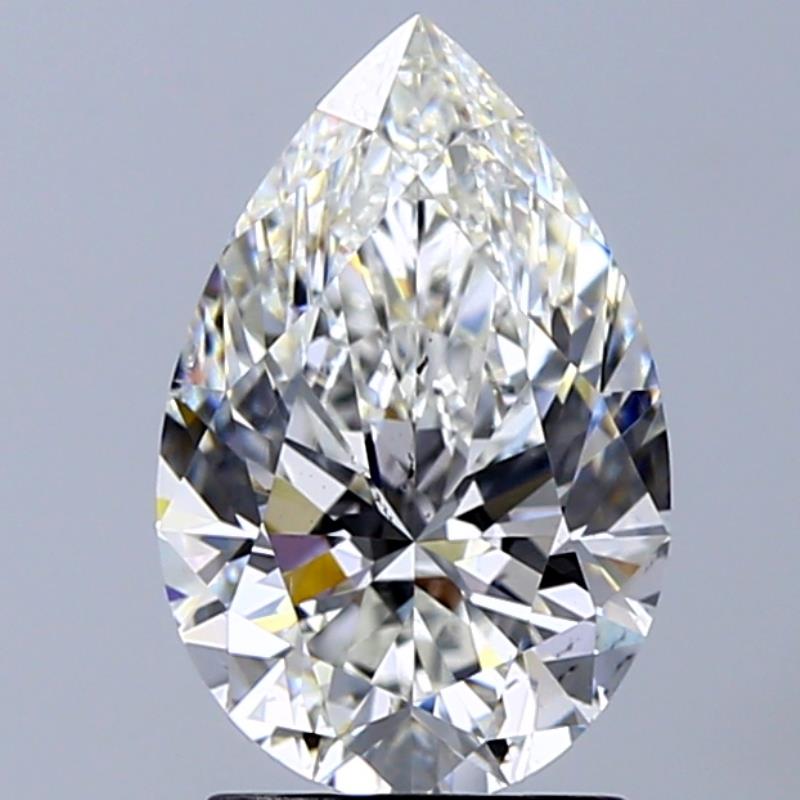 GIA 2.01 Carat Pear Natural Diamond 鑽石