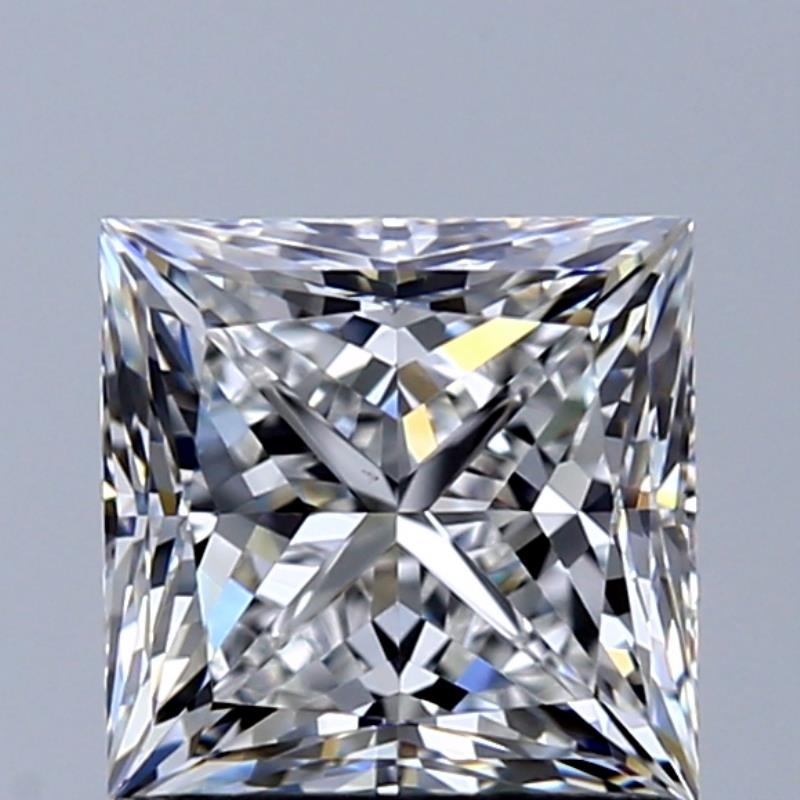 GIA 1 Carat Princess Cut Natural Diamond 鑽石