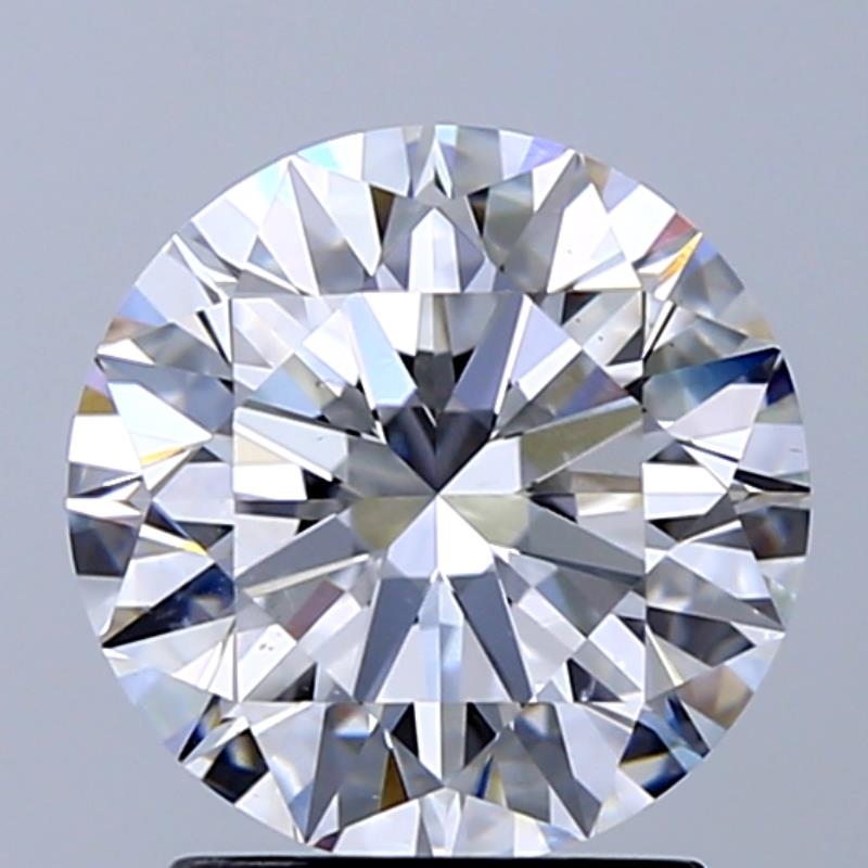 GIA 2.07 Carat Round Brilliant Natural Diamond 鑽石