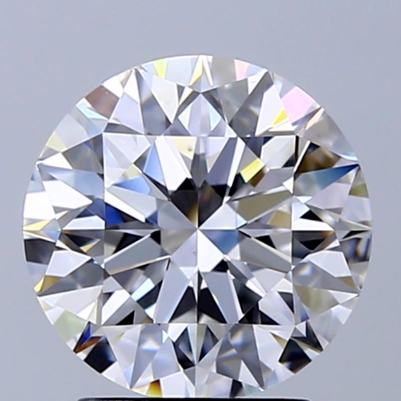 GIA 2.55 Carat Round Brilliant Natural Diamond 鑽石