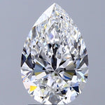 GIA 2.04 Carat Pear Natural Diamond 鑽石