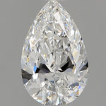 GIA 1 Carat Pear Natural Diamond 鑽石
