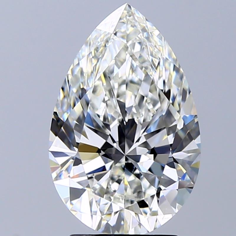 GIA 3.01 Carat Pear Natural Diamond 鑽石