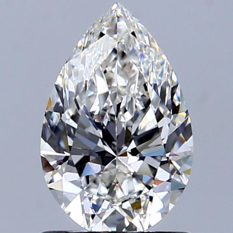 GIA 1 Carat Pear Natural Diamond 鑽石