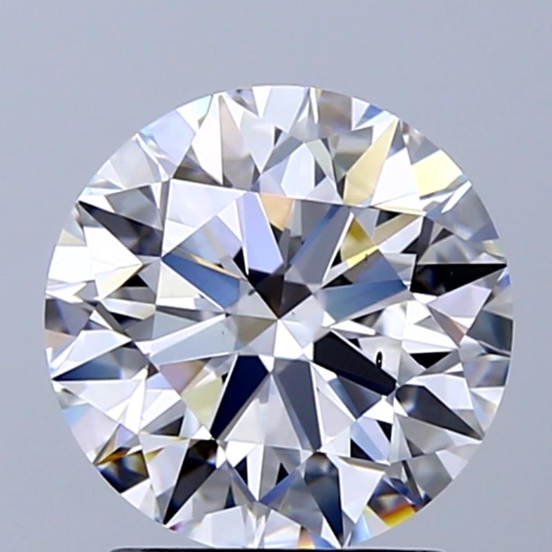GIA 2.06 Carat Round Brilliant Natural Diamond 鑽石