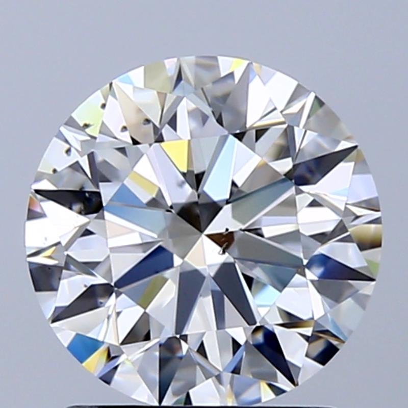 GIA 1.71 Carat Round Brilliant Natural Diamond 鑽石