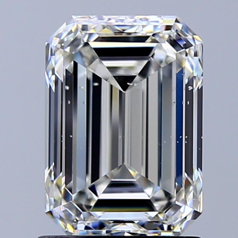 GIA 1.71 Carat Emerald Natural Diamond 鑽石