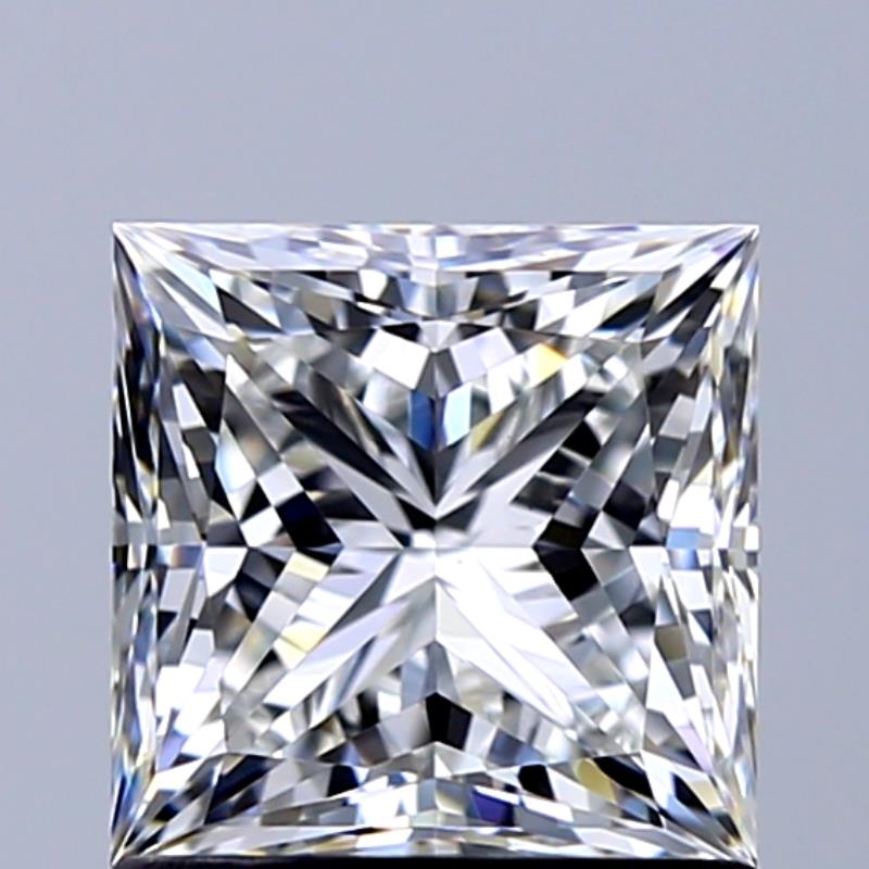 GIA 1.31 Carat Princess Cut Natural Diamond 鑽石