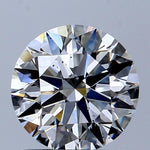 GIA 1.09 Carat Round Brilliant Natural Diamond 鑽石