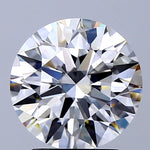 GIA 2.51 Carat Round Brilliant Natural Diamond 鑽石