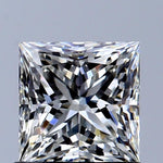 GIA 1.05 Carat Princess Cut Natural Diamond 鑽石