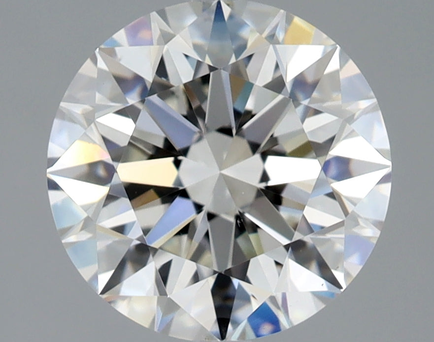 GIA 2.01 Carat Round Brilliant Natural Diamond 鑽石