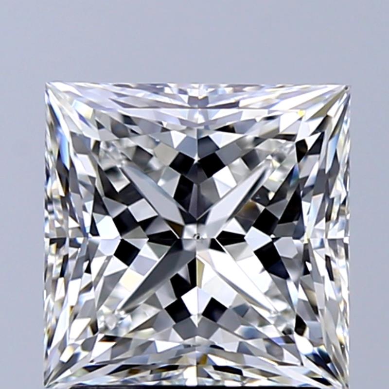 GIA 2.15 Carat Princess Cut Natural Diamond 鑽石