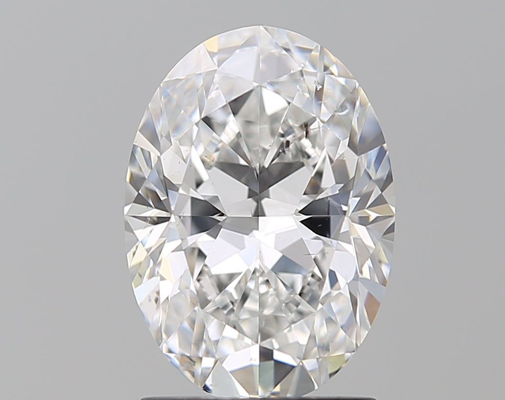 GIA 1.70 Carat Oval Natural Diamond