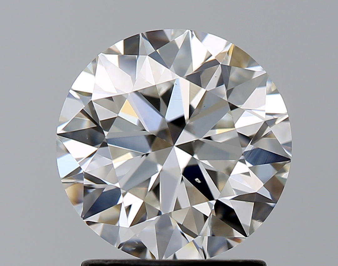 GIA 1.7 Carat Round Brilliant Natural Diamond 鑽石