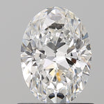 GIA 0.91 Carat Oval Natural Diamond