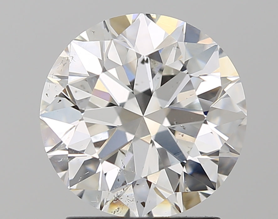 GIA 2 Carat Round Brilliant Natural Diamond 鑽石