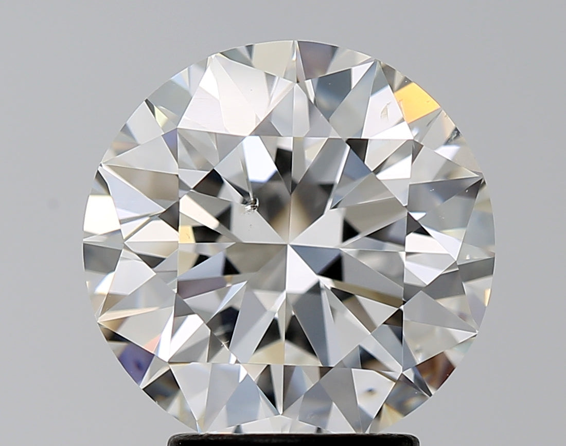 GIA 3.51 Carat Round Brilliant Natural Diamond 鑽石