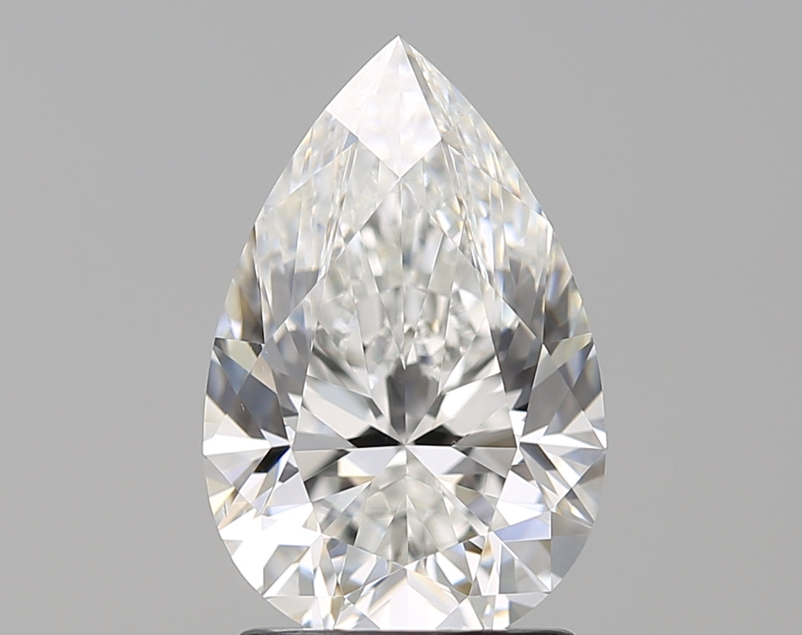 GIA 2.03 Carat Pear Natural Diamond 鑽石