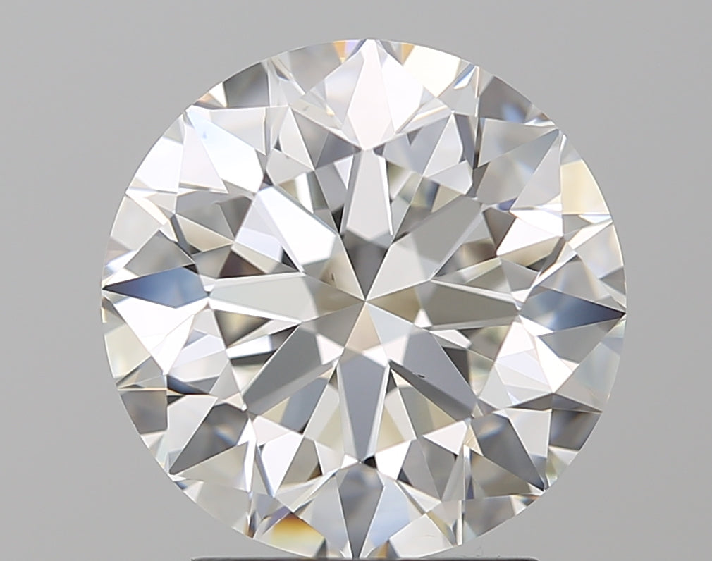 GIA 2.84 Carat Round Brilliant Natural Diamond 鑽石
