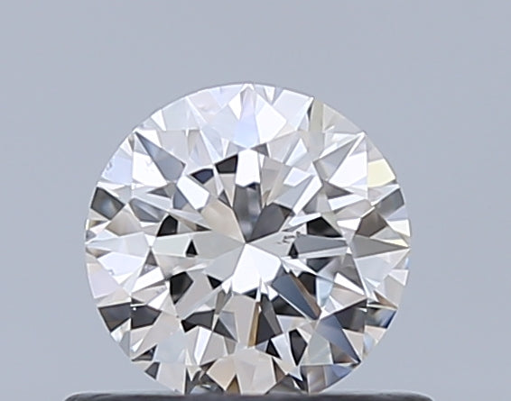GIA 0.50 Carat Round Brilliant Natural Diamond