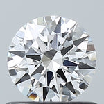 GIA 0.58 Carat Round Brilliant Natural Diamond 鑽石