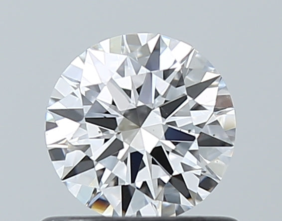 GIA 0.58 Carat Round Brilliant Natural Diamond 鑽石