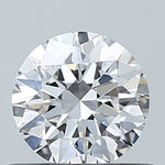 GIA 0.57 Carat Round Brilliant Natural Diamond 鑽石