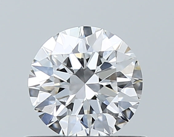 GIA 0.57 Carat Round Brilliant Natural Diamond 鑽石
