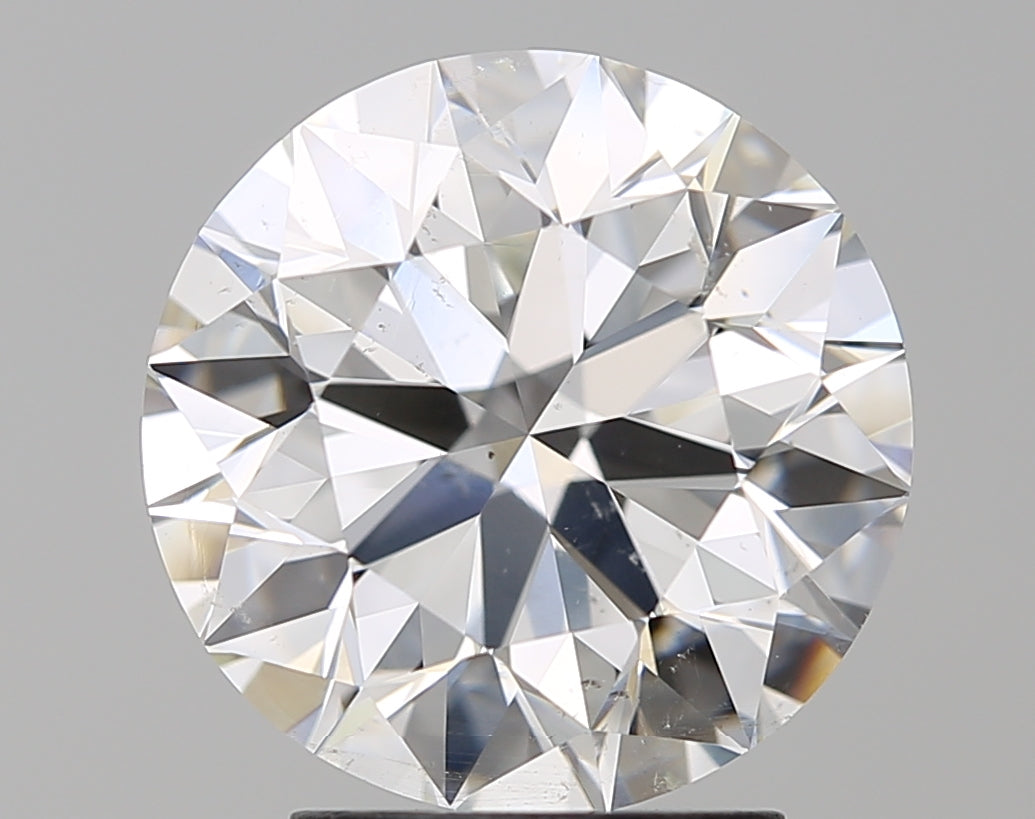 GIA 3.14 Carat Round Brilliant Natural Diamond 鑽石