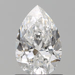 GIA 1 Carat Pear Natural Diamond 鑽石