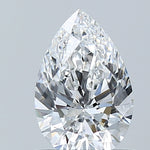 GIA 0.90 Carat Pear Natural Diamond