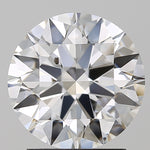 GIA 2.08 Carat Round Brilliant Natural Diamond 鑽石