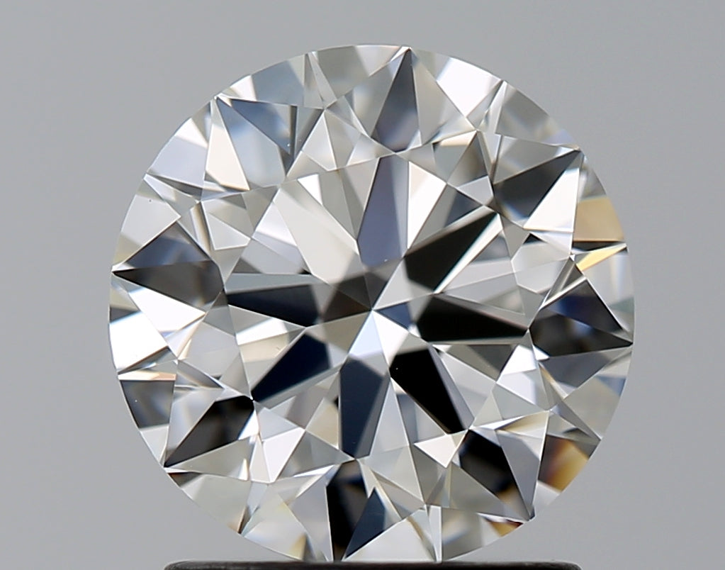 GIA 1.61 Carat Round Brilliant Natural Diamond 鑽石