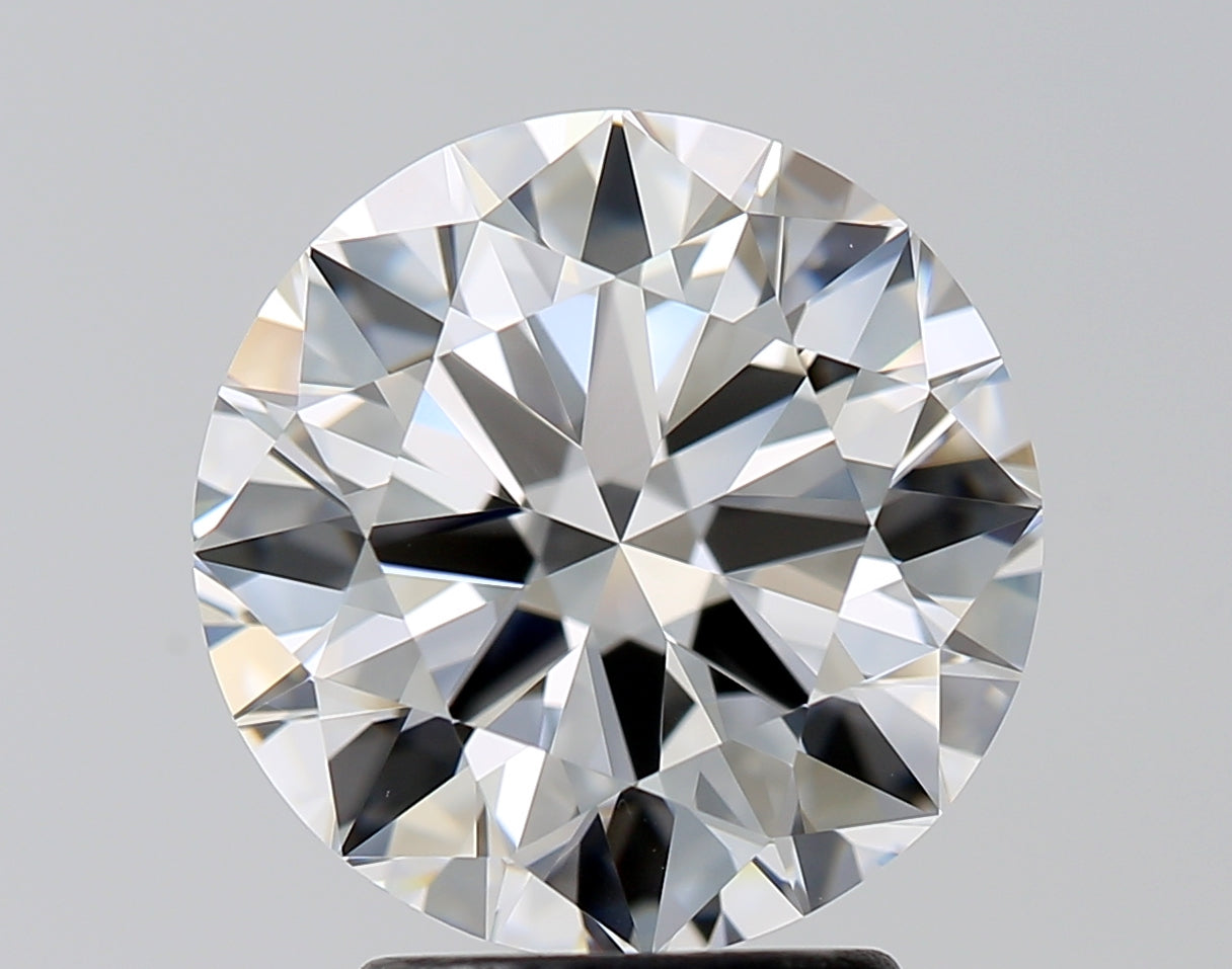 GIA 2.96 Carat Round Brilliant Natural Diamond