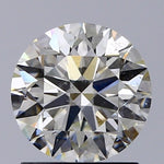 GIA 1.31 Carat Round Brilliant Natural Diamond 鑽石