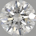 GIA 0.57 Carat Round Brilliant Natural Diamond