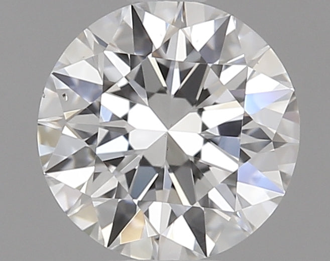 GIA 0.56 Carat Round Brilliant Natural Diamond