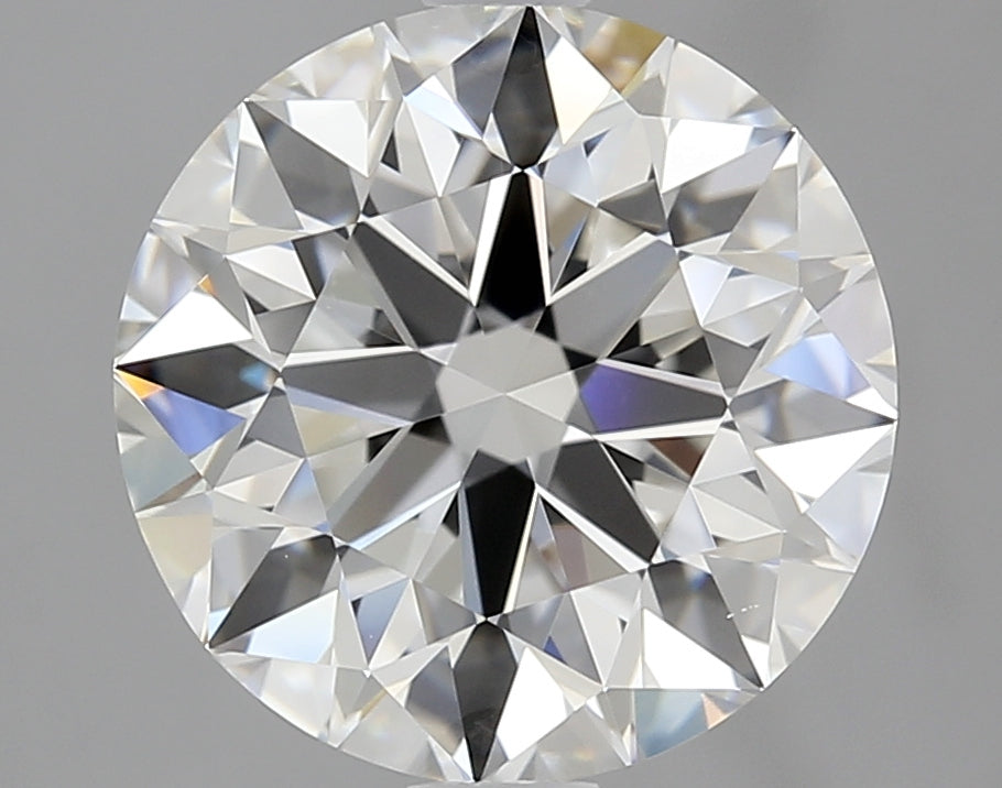 GIA 3.37 Carat Round Brilliant Natural Diamond 鑽石