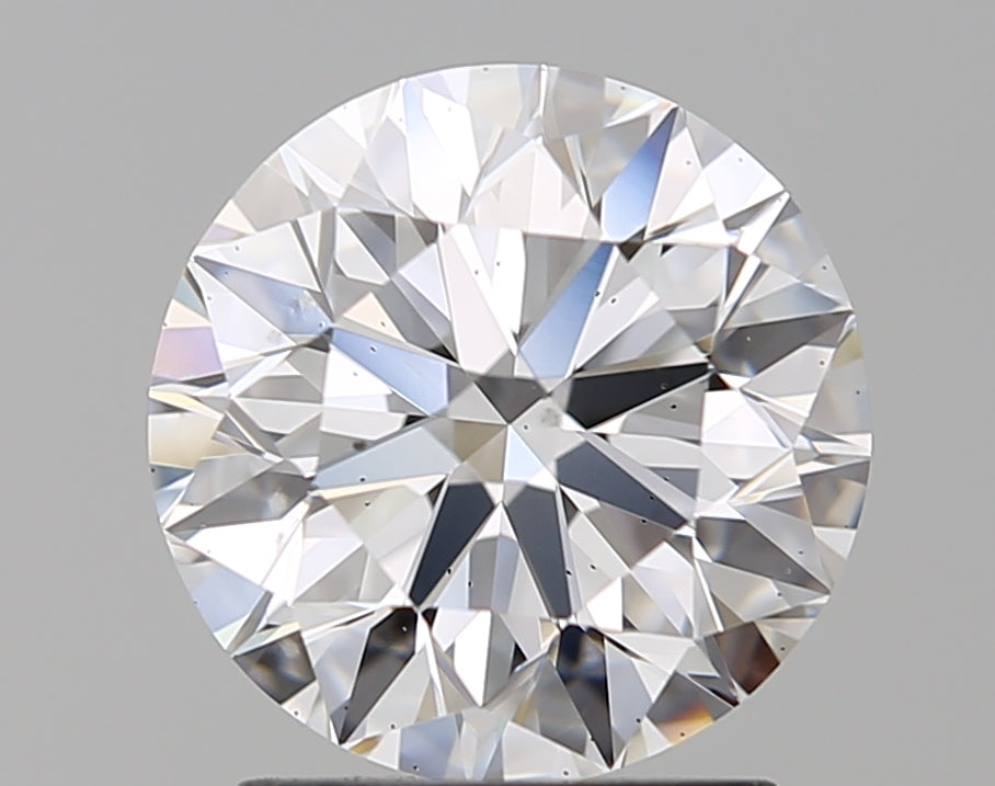 GIA 2.01 Carat Round Brilliant Natural Diamond 鑽石