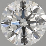 GIA 0.57 Carat Round Brilliant Natural Diamond