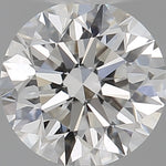 GIA 0.55 Carat Round Brilliant Natural Diamond