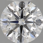GIA 0.51 Carat Round Brilliant Natural Diamond