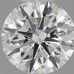 GIA 0.50 Carat Round Brilliant Natural Diamond