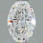 GIA 0.80 Carat Oval Natural Diamond
