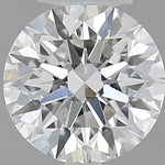 GIA 0.57 Carat Round Brilliant Natural Diamond 鑽石