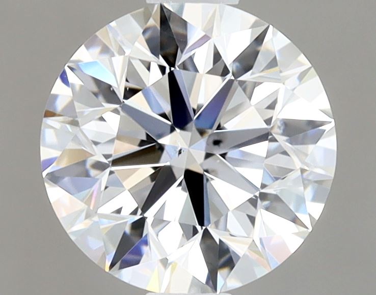 GIA 0.85 Carat Round Brilliant Natural Diamond