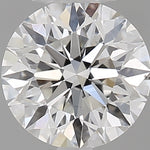 GIA 0.59 Carat Round Brilliant Natural Diamond 鑽石