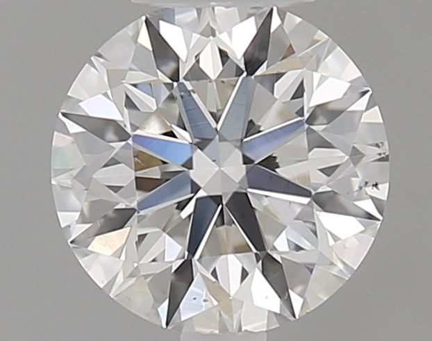 GIA 0.57 Carat Round Brilliant Natural Diamond 鑽石