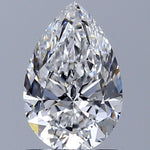 GIA 1 Carat Pear Natural Diamond 鑽石